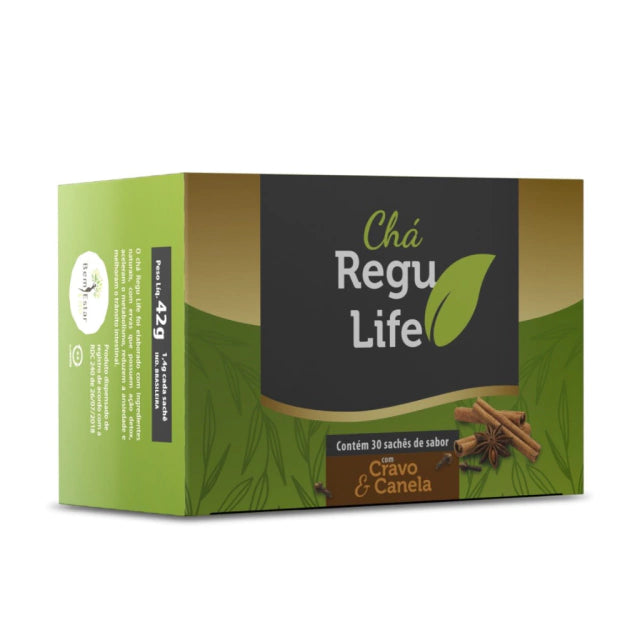 CHÁ REGU LIFE - SABORIZADO (30 sachês)
