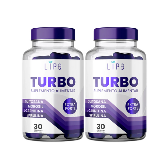 KIT LIPO TURBO - 2 frascos (30 cápsulas cada)