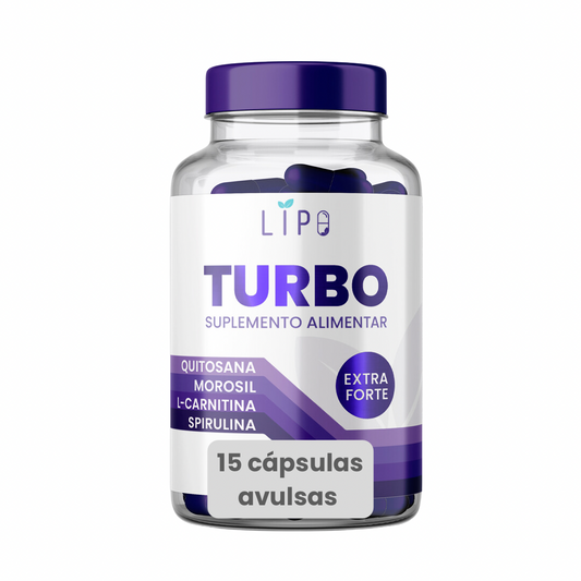 EXPERIMENTE! LIPO TURBO - Extra Forte (15 cápsulas avulsas)