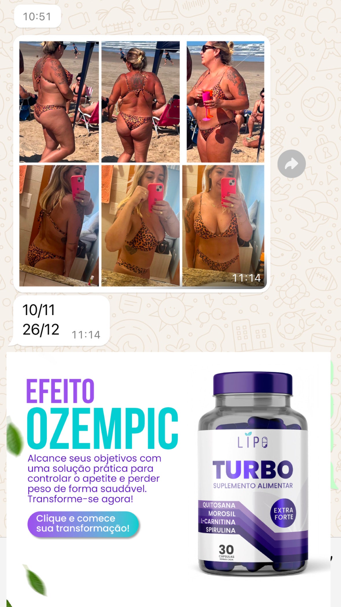 LIPO TURBO - Extra Forte (30 cápsulas)