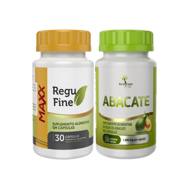 COMBO REGU FINE MAXX + ÓLEO DE ABACATE (Emagrecimento + Detox)