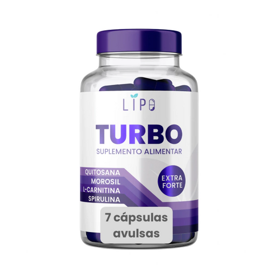 EXPERIMENTE! LIPO TURBO - Extra Forte (7 cápsulas avulsas)