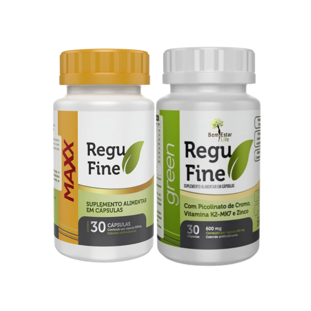 COMBO REGU FINE MAXX + GREEN (Emagrecimento + Detox)